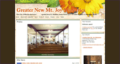 Desktop Screenshot of newmtjoy.org